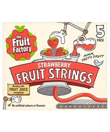 Die Frucht Fabrik Strawberry Strings 100g - Pack of 2