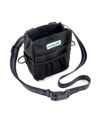Dog Treat Bag - New Larger Training Treat Pouch Bag With Poo Bag Dispenser - strong Magnetic Closure adjustable Reflective Belt Or Shoulder Strap - The Perfect Dog Walking Bag - Buy Online on GoSupps.com