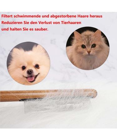 Premium Dog and Cat Brushes - 3-in-1 Fur Combs for All Breeds | Effective Pet Grooming Tools - International Shipping Available - Buy Online on GoSupps.com