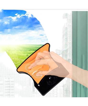 Double-Sided Magnetic Glass Wiper Cleaner for Double Glazing - Effortlessly Clean Windows Fish Tanks Skylights This Versatile Cleaning Tool - Magnetic Window Cleaner Brush Orange 45HaoAM - Buy Online on GoSupps.com