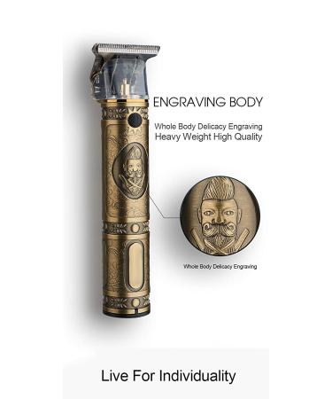 USB Rechargeable Electric Hair Trimmers for Men - Cordless Hair Clipper and Beard Trimmer Kit - Buy Online on GoSupps.com