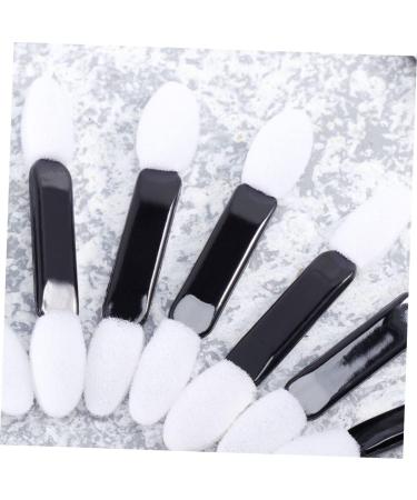 FOMIYES 100pcs Foam Sponge Oval Makeup Eye Shadow Applicator Eye Shadow Stick Sponge Stick Eyes Miss - Buy Online on GoSupps.com