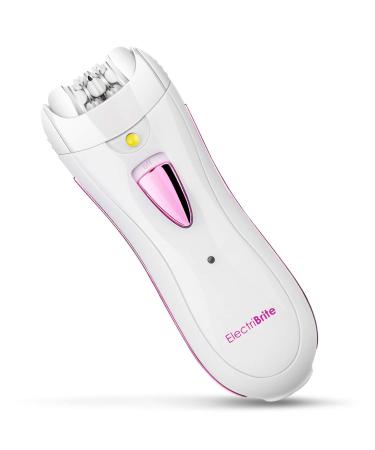 ElectriBrite Facial Hair Removal Epilators for Women Cordless Electric Tweezers Ladies Epilator Rechargeable Hair Remover for Upper Lips Chin Arms Legs Bikini