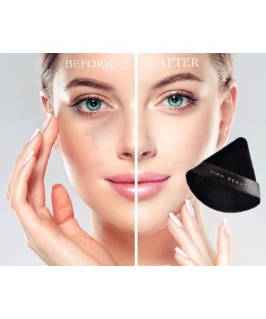 FIRH BEAUTY Powder Puffs Triangle Makeup Puff Triangle Powder Puff - Loose Powder Body Cosmetic Foundation Sponge Soft Powder Sponges Wet/Dry Makeup Tool 2 Pack - Buy Online on GoSupps.com