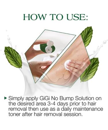 GiGi No Bump Tropical Solution 118ml - Hair Removal Liquid - Buy Online on GoSupps.com