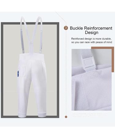 350N CE Certified Fencing Pants for Adults & Children - Fencing Suit for Foil/Epee/Sabre - Protective Clothing for Fencing Sport - Buy Online on GoSupps.com