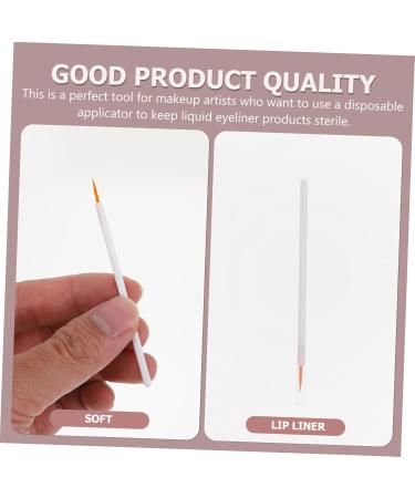 MAGICLULU 300 Pcs Disposable Eyeliner Brush Eyeliner Pencil Facial Tool Nylon Eyeliner Applicator Hard Head - Buy Online on GoSupps.com