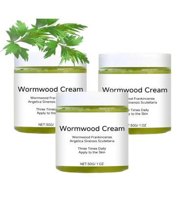 QDHGCFOC Natural Mugwort Cream, Herbal Ointment, Mugwort Incense Cream, Moisturizing and Firming Body Cream, Skin Soothing and Firming Body Cream