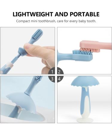 Healvian Baby Toothbrush Set | Gentle Oral Care for Infants & Toddlers | Effective Dental Training Brush & Cleaning Plates Combo - Buy Online on GoSupps.com