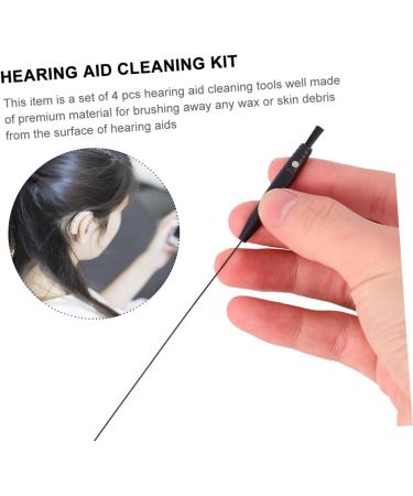 FOMIYES Ear Cleaning Kit | 2 Sets of 4 Brush All-Purpose Cleaners for Earbuds | Total Cleanse & Detox | Hearing Amplifier Cleaner Supplies - Buy Online on GoSupps.com