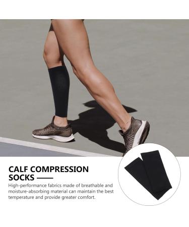 Buy Compression Stockings - Calf Compression Sleeves & Footless Leg Support Socks for Running - International Shipping Available - Buy Online on GoSupps.com