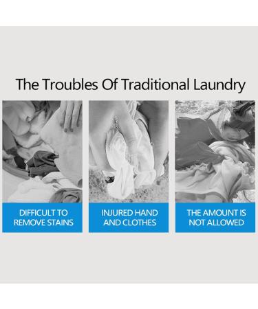 Detergent Sheets - 60pcs High Concentrated Liquidless Washing Sheets | Cleaning Laundry Strips for Home Hotel Dorms Camping Wooloo - Buy Online on GoSupps.com