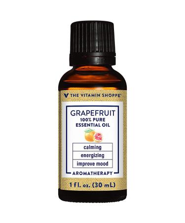 Grapefruit - 100% Pure Essential Oil - Calming Energizing & Mood-Improving Aromatherapy (1 fl. oz.)