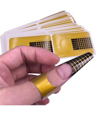 200 Pieces Self-Adhesive Nail Stencils for Gel Nails & Nail Extensions | International Shipping Available - Buy Online on GoSupps.com