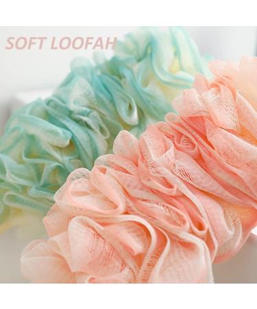 JulaJuyo Long Handle Shower Back Scrubber with Exfoliating Loofah Sponge - for Men and Women - Gray - Buy Online on GoSupps.com