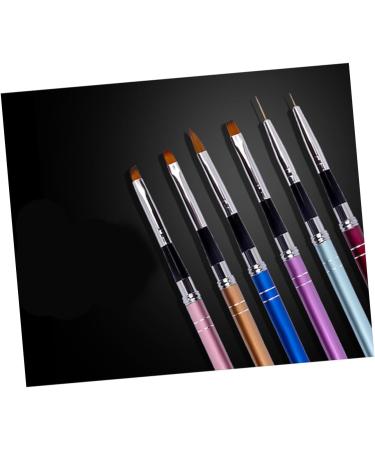 Beavorty Set nail art liner brush dotting painting pen nail stripping brush nail art liner pen stripers manicure medium Red - Buy Online on GoSupps.com