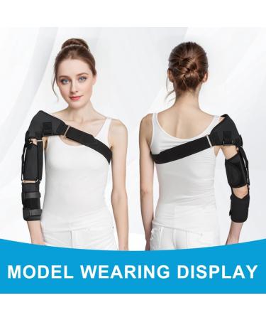 Right Shoulder Brace for Rotator Cuff Pain Relief | Support Brace for Men & Women - Compression & Arm Sling - Buy Online on GoSupps.com