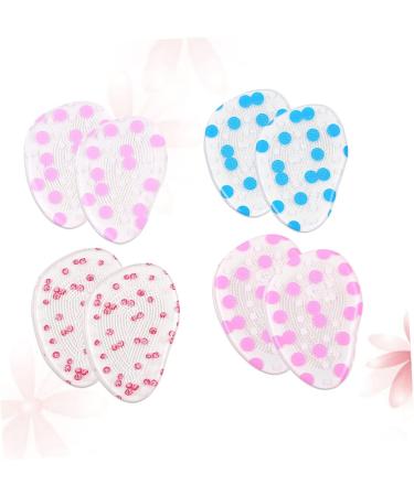 FRCOLOR Gel Half Insoles - 4 Pairs of Cushioned Inserts for Heels Metatarsal Comfort Pads for Women - Ideal for Pointed Shoes - Buy Online on GoSupps.com