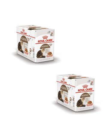 Royal Canin Ageing 12+ Complete Adult Wet Cat Food in Gravy 24 x 85g