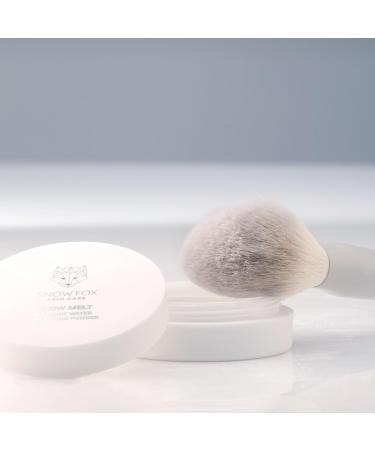 Snow Fox Skincare Fox Tail Loose Powder Brush - Quick & Easy Powder Application for Flawless Skin - Buy Online on GoSupps.com