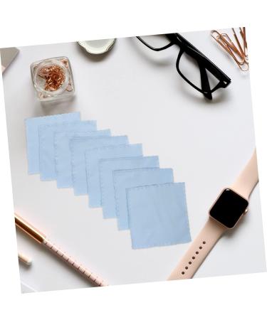 FOMIYES 50pcs Flannel Wiping Cloths - Premium Eyeglass & Lens Cleaning Rags | Double-Sided Microfiber Cleaning Wipes for Glasses | Ideal Gift for Vision Care - Buy Online on GoSupps.com