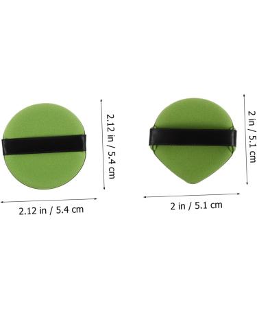 40 Pieces Makeup Puff Round Loose Applicator for Loose Powder Mixing Sponge Makeup Powder Puff Firm Air Hydrophilic Polyurethane Cosmetics Soak in Water - Buy Online on GoSupps.com