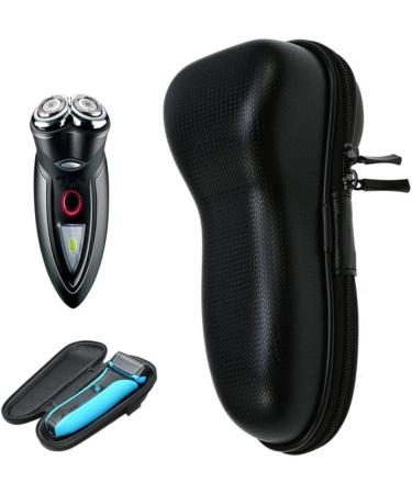 Shaver Organizer Case - Portable Electric Shaver Storage Bag for Travel | EVA Travel Carrying Case in Black - Buy Online on GoSupps.com