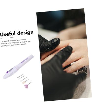 Healeved Electric Nail Drill Electric Nail Trimmer Glass Drill Bits Professional Nail File Kit for Acrylic Nail Kits Professional Electric Manicure & Pedicure Major Miss Electrical Tools - Buy Online on GoSupps.com