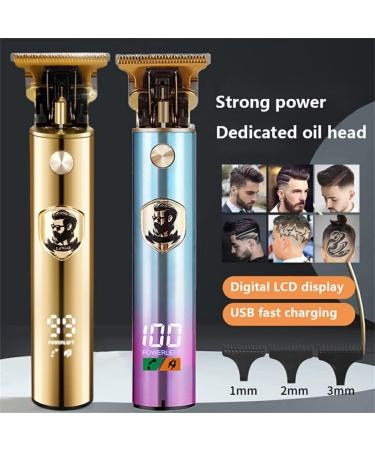 Dajidafu Hair Cordless Shaver Professional Women Men Trimmer Groomer Stainless Steel Haircutting Hairstyling Supplies - Buy Online on GoSupps.com