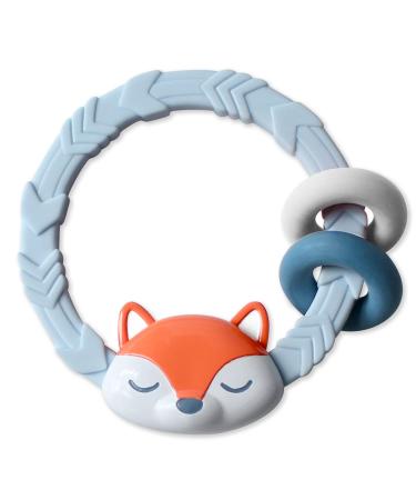 Itzy Ritzy Ritzy Rattle Silicone Teether with Rattle 3+ Months Fox 1 Teether