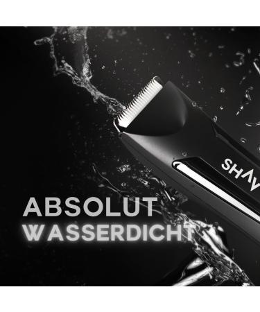 Shav Cutfree Waterproof Electric Trimmer | Men's Intimate & Body Hair Groomer with Changeable Ceramic Blade - Buy Online on GoSupps.com
