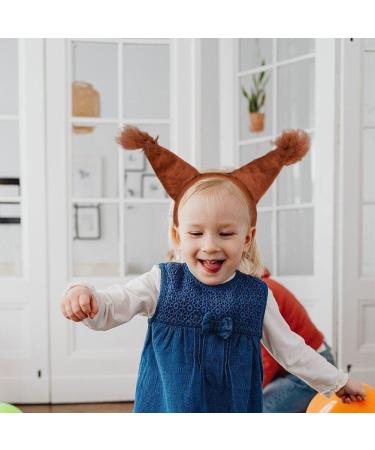 Ears Headband and Tail Set Animal Costume Set Halloween Cosplay Accessories Fancy Dress Party Supplies - Buy Online on GoSupps.com