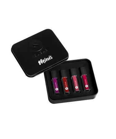 SUGAR Cosmetics Smudge Me Not Liquid Mini Lipstick Gift Set (Bold)