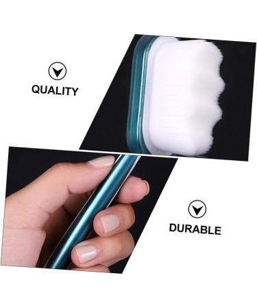 Buy Minkissy 4-Piece Soft Toothbrush Set for Adults | Bulk Toothbrushes for Oral Hygiene | Eco-Friendly Green Design - Buy Online on GoSupps.com