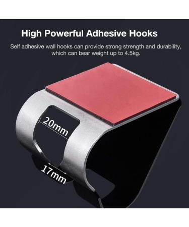Advancethy Razor Holder for Shower - Stainless Steel Self-Adhesive Hooks & Organizer (4 Pack) for Bathroom & Kitchen - Buy Online on GoSupps.com