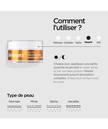 REVOX B77 - Cr me clat Revitalisante Skintreats Biotic 50 ml Cr me clat Visage Revitalisante Et Nourrissante Am liore La Texture De La Peau Booste L' clat Et L'Hydratation - Buy Online on GoSupps.com