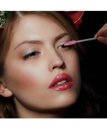 50Pcs Disposable Mascara Wands with 20Pcs Tube Set - Eyelash Brushes Spoolies for Extension, Blue Mixed Color - Buy Online on GoSupps.com