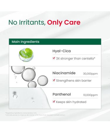 Dr. G R.E.D. Blemish Clear Hyal-Cica Soothing Serum - Korean Skincare - Long-Lasting Hydrating Serum for All Skin Types - Cools Skin Temperature - Hyaluronic Acid & Centella Asiatica - 1.69 fl oz - Buy Online on GoSupps.com