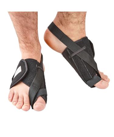 PhysioRoom Bunion Corrector with Ankle Strap & Toe Protectors Splint | Support Overlapping Toes Hallux Valgus Crooked Toe Separator | Comfortable Relieves Pain Ease Toe Protectors - Buy Online on GoSupps.com