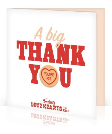 Thank You Card Gift NHS Key Workers Love Hearts Sweets Present for Him / Her / Men / Women / Girlfriend / Boyfriend / Husband / Wife - Buy Online on GoSupps.com