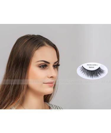 EMILYSTORES DESIRES LASHES 3D Faux-Mink Multipack - Set of 5 Natural Eyelashes (Style: 01Natural) - Buy Online on GoSupps.com