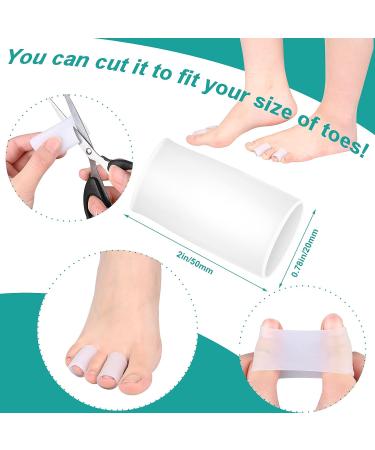 Gel Toe Sleeves Protector  12Pcs Toe Tube Sleeve for Women Men  Toe Pad Relieve Pain for Running Hiking Dancing Skating - Buy Online on GoSupps.com