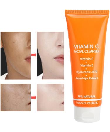  Fyearfly Vitamin C Facial Cleanser 118ML Moisturizing Facial Cleanser Vitamin C Moisturizing Facial Cleanser Exfoliating Facial Cleanser - Buy Online on GoSupps.com