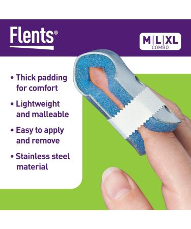 Flents Two Sided Insty Splint Value Pack - Medium & Large Sizes | Bonus 6-Pack for Optimal Support - International Shipping Available - Buy Online on GoSupps.com