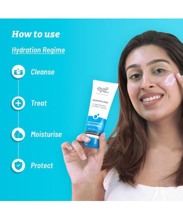 C.hemis t Play Gentle & Hydrating Face Cleanser | Hydrating Dry Skin Enriched with Vitamin E Rice Water & Oatmeal | Removes Oil & Dirt | 100ml - For All Skin Types - Buy Online on GoSupps.com