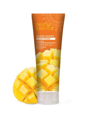 Desert Essence Island Mango Shampoo & Conditioner Bundle - 8 Fl Oz - Enriched with Shea Butter & Jojoba Oil - For Smooth, Silky, and Healthy Hair - Buy Online on GoSupps.com