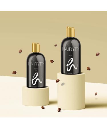 HairyFy Caffeine Shampoo for Men | Hair Loss Treatment with Minoxidil, Biotin & Argan Oil | Promotes Hair Growth & Thickness, Anti-Thinning Formula, 8oz - Buy Online on GoSupps.com