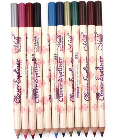 Ipetboom 36 Pcs Eyeshadow Eyeliner Pencil Color Eyeliner Pen Shadow Pencil Eye Shadow Mousse White Pole 1 count (Pack of 1) As Shownx3pcs - Buy Online on GoSupps.com