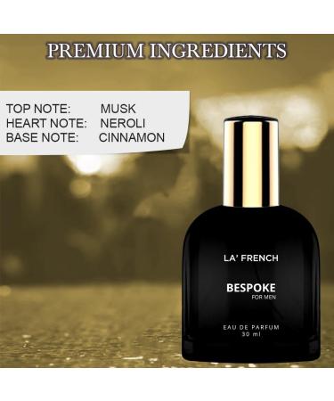 Bespoke Perfume 30ml for Men | Eau De Parfum | Long Lasting | Premium Luxury | Fresh Fragrance Scent | Travel-Friendly Perfume | Date Night Perfume - Buy Online on GoSupps.com