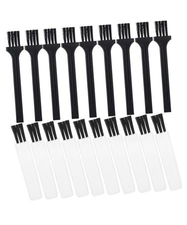 Minkissy Razor Cleaning Brush Set - 90 STK Hair Cutter Brushes Plastic Shaving Oil Applicators for Men - 8x1.5cm 3 Colors Ideal for Haircuts & Grooming - Buy Online on GoSupps.com